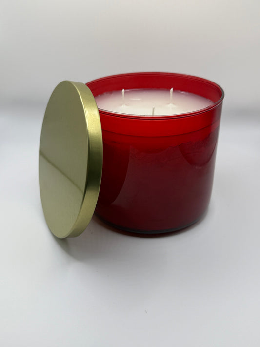 Valentine Collection - 20.75oz Red Glass Candle