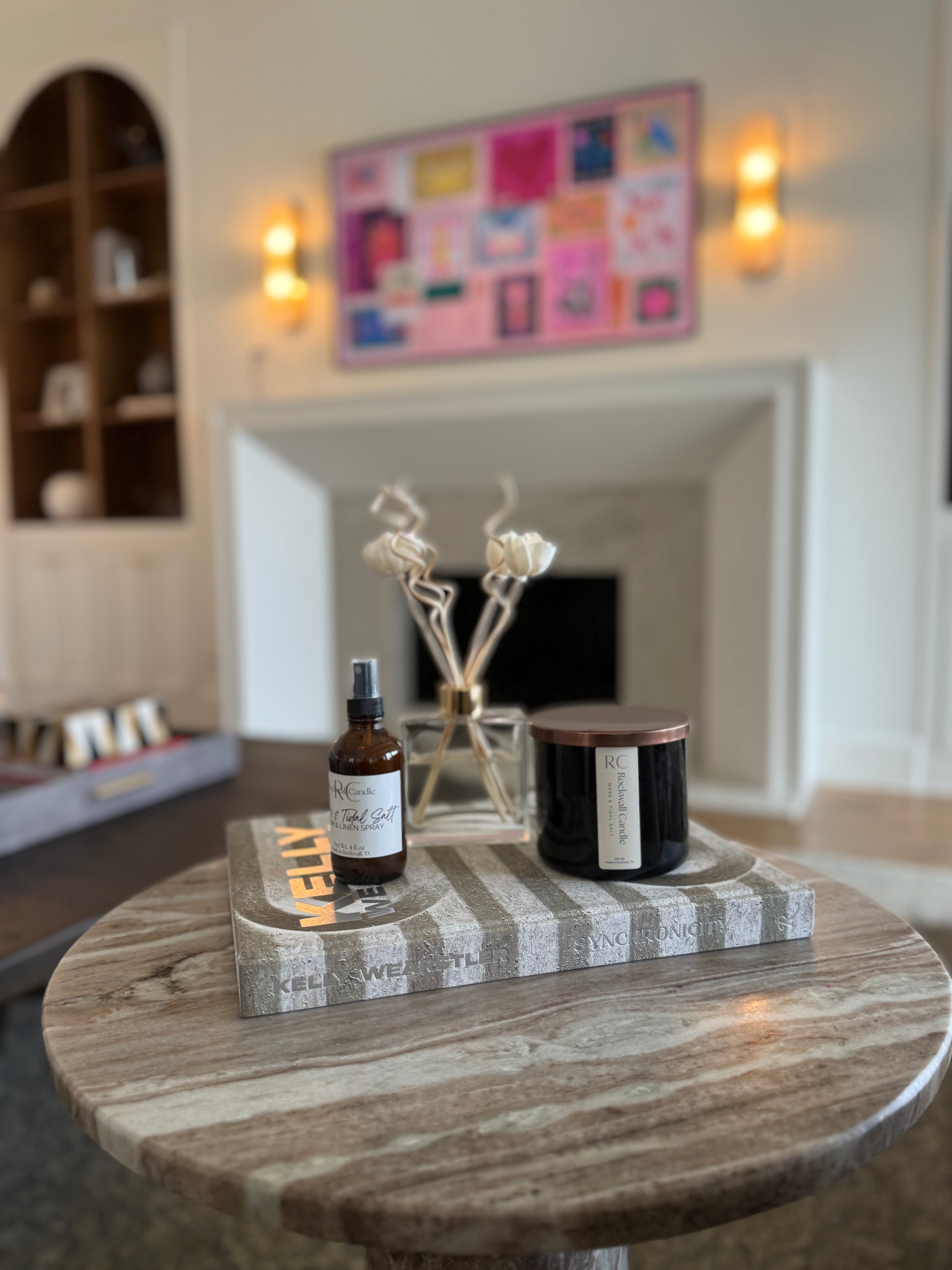 Clear Fragrance Diffuser – Rockwall Candle