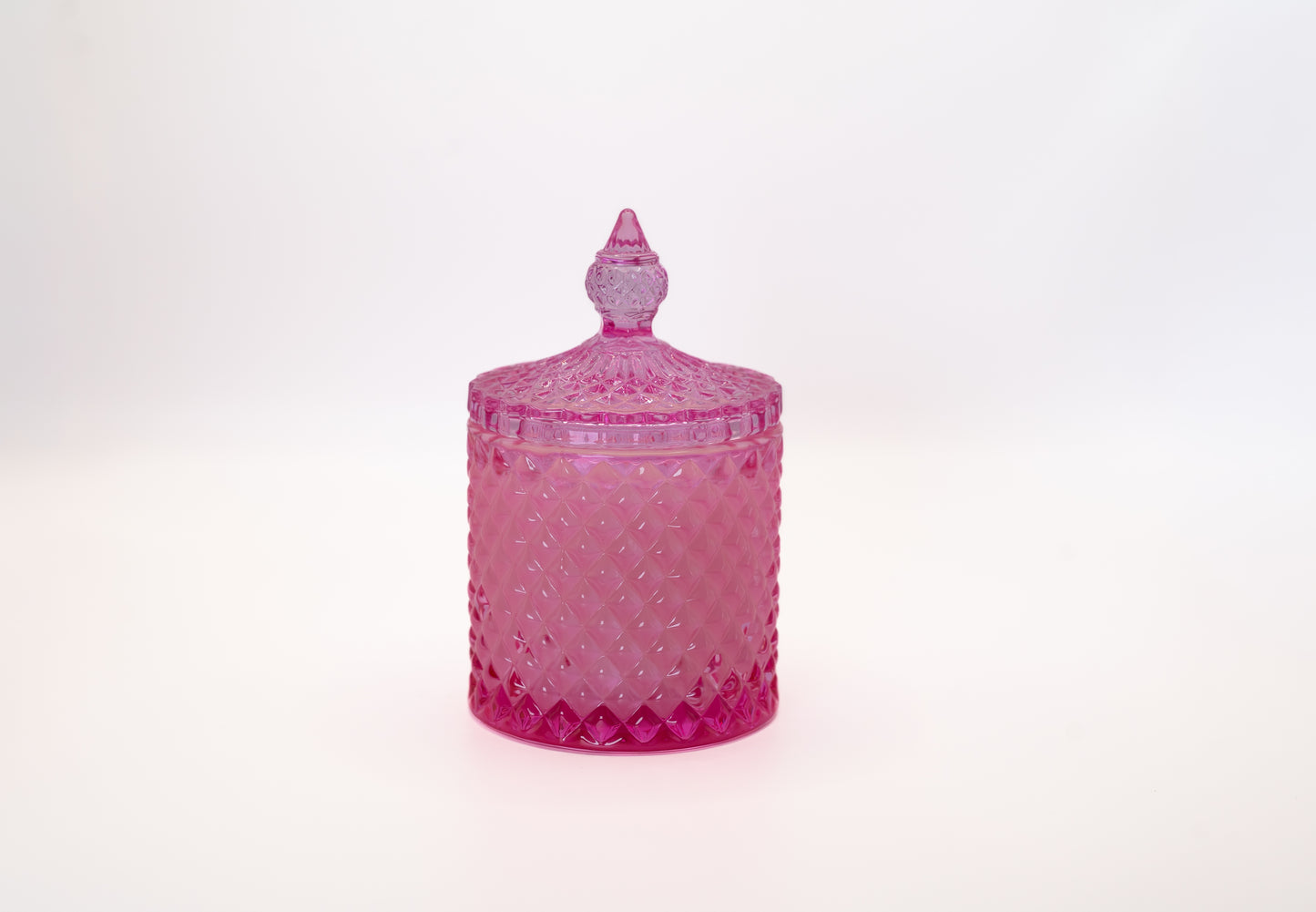 8oz Pink Glass Spire (available in multiple fragrances)