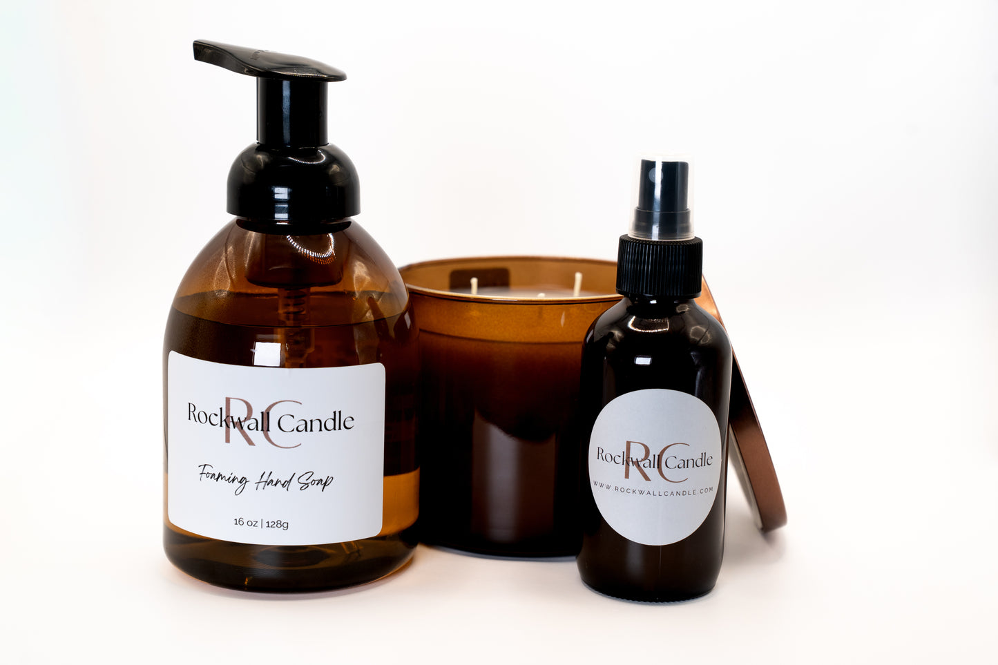 Large Candle, Soap and Room Spray Set