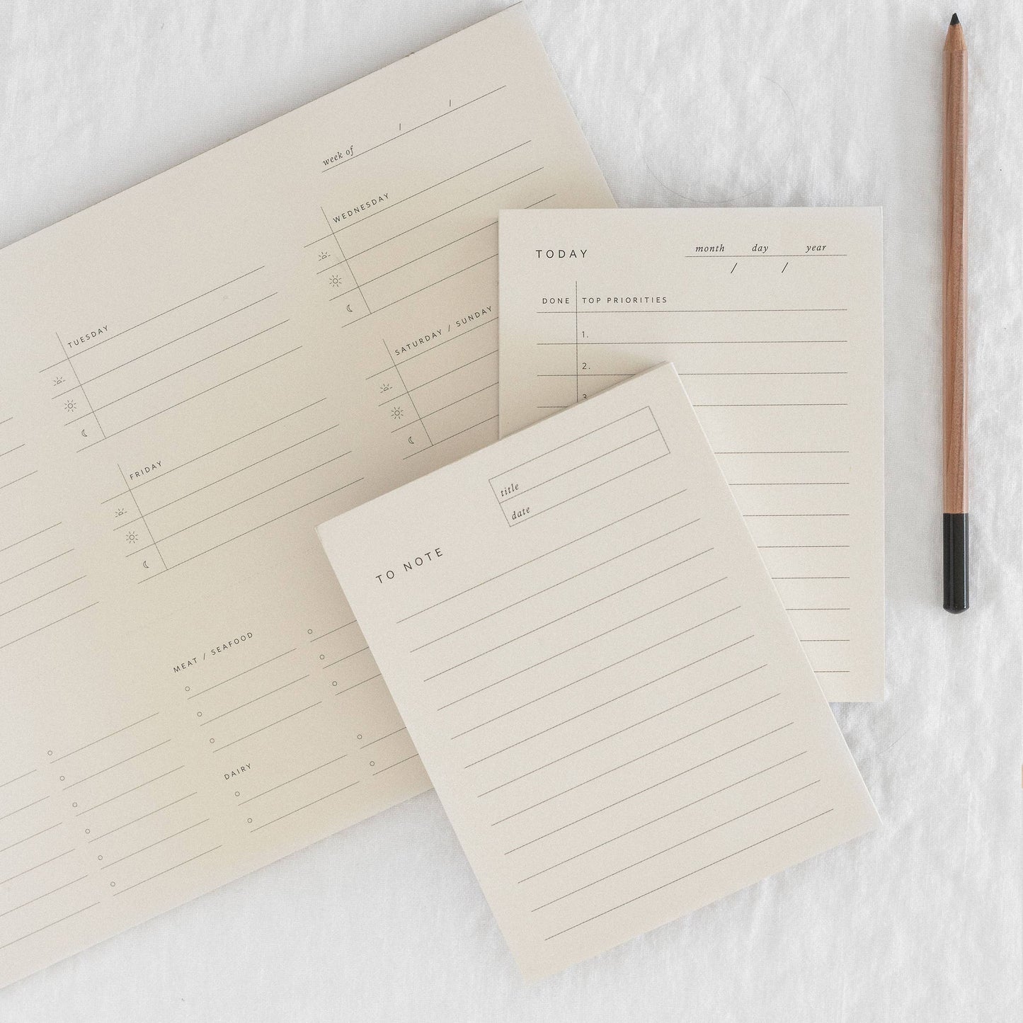 To Do Today Block Notepad