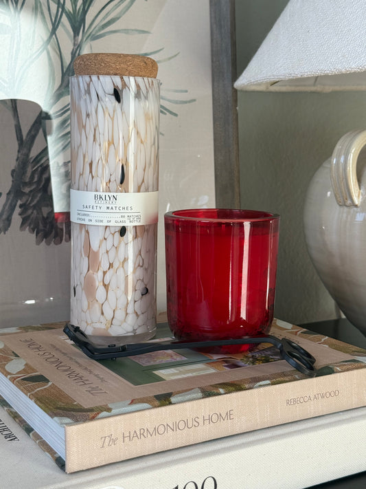 10.6oz Red Vessel (available in limited fragrances)