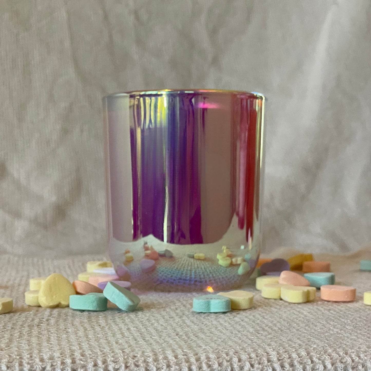 Valentine Collection - 10.6oz Iridescent Vessel