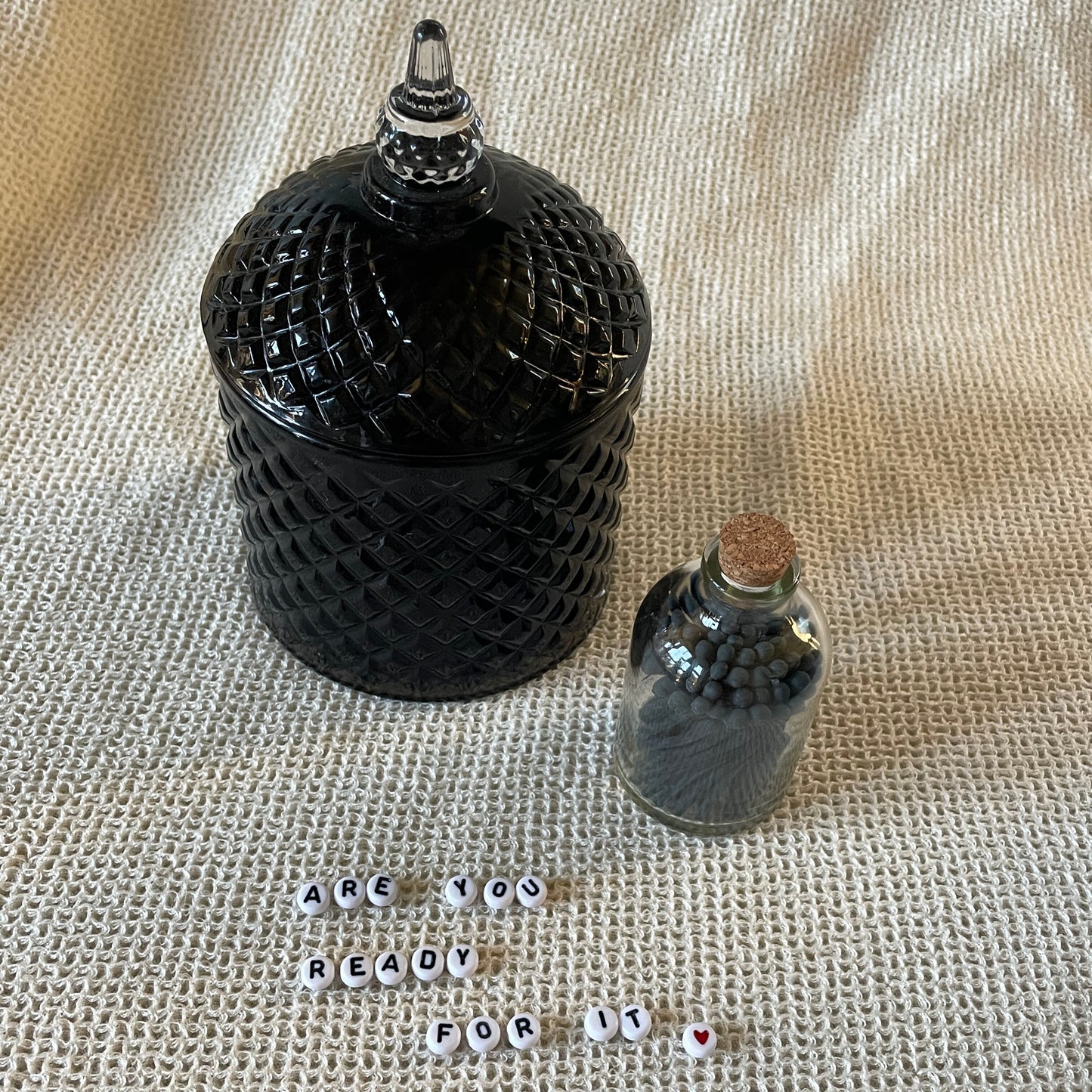 Reputation Gift Set- 12 oz Black Glass Spire