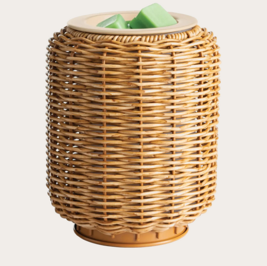 Wicker Lantern Illumination Fragrance Warmer
